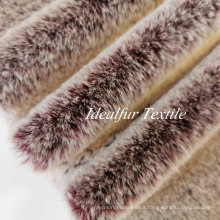 High Quality Rabbit Faux Rabbit Fur Fabric for Winter Coat